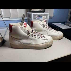 Red white and blue blazer